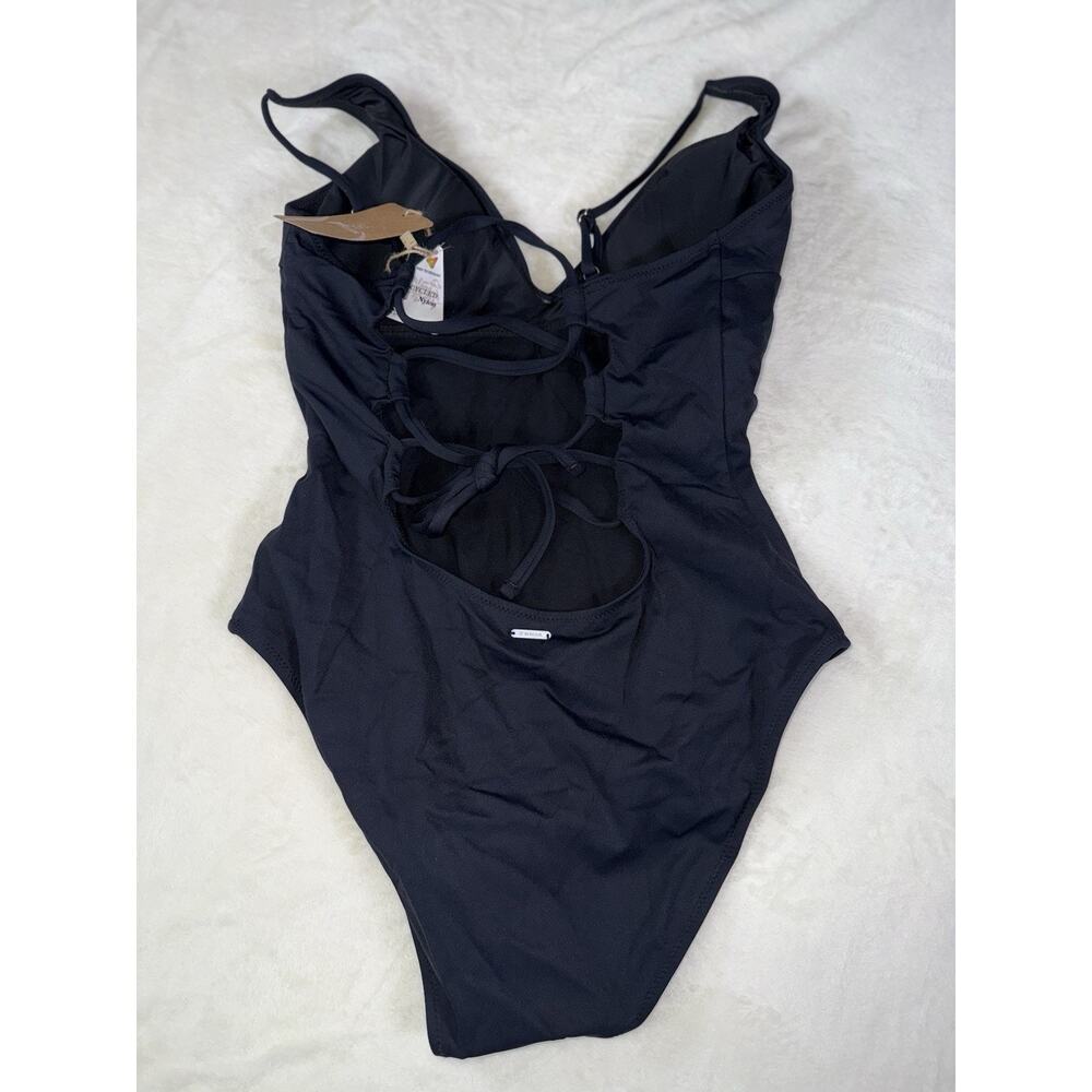 Berlook V Neck Tummy Control One-Piece Swimsuit Size XL - Picture 4 of 9
